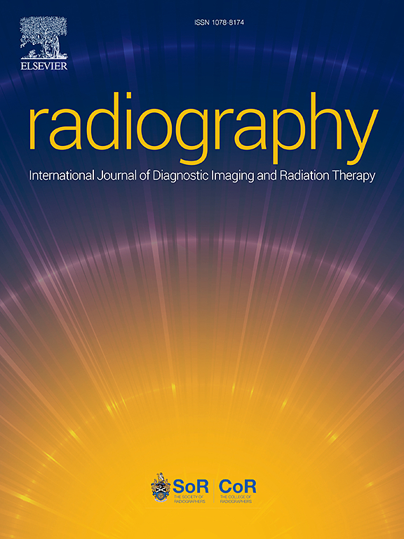 Go to journal home page - Radiography